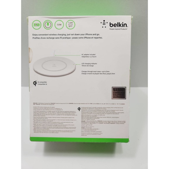 Belkin - Boost Up Wireless Charging Pad for iPhone 7.5W - Picture 2 of 9